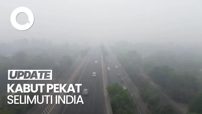 Video: Penampakan Kabut Asap Beracun Selimuti New Delhi India