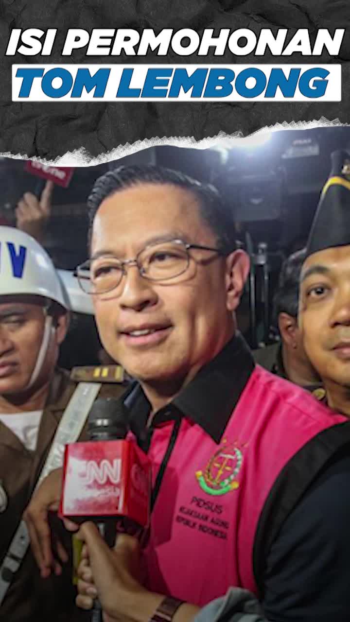 Video Isi Praperadilan Tom Lembong: Dibebaskan-Penghentian Penyidikan