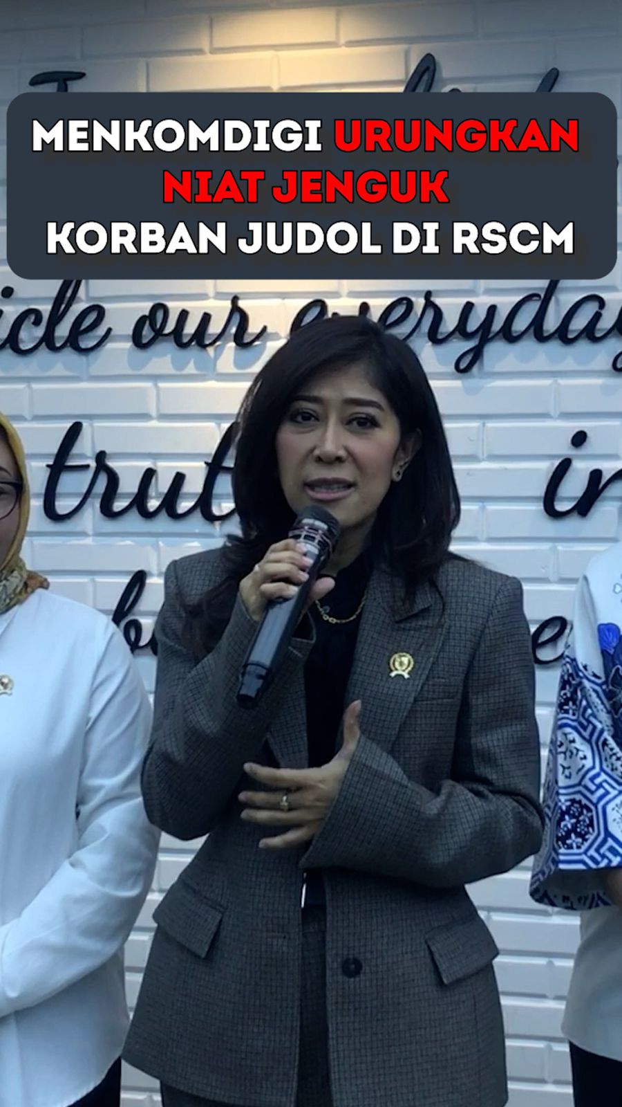 Video: Alasan Menkomdigi Meutya Tak Jenguk Korban Judol di RSCM