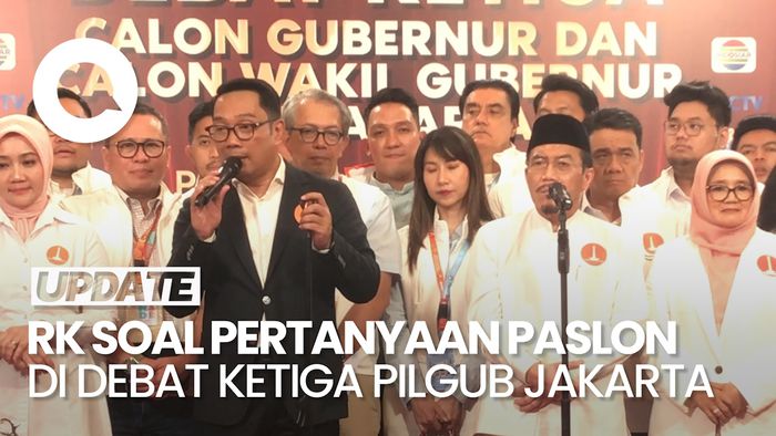 Video: RK Heran Paslon Lain Tanya soal Program Masa Lalunya saat Debat 