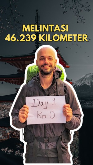 Video Traveler Mesir Sampai Jepang Tanpa Naik Pesawat