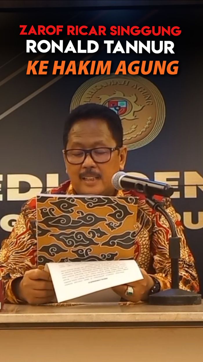 Video MA: Zarof Ricar Sempat Singgung Ronald Tannur, Tapi Tak Direspons Hakim Agung