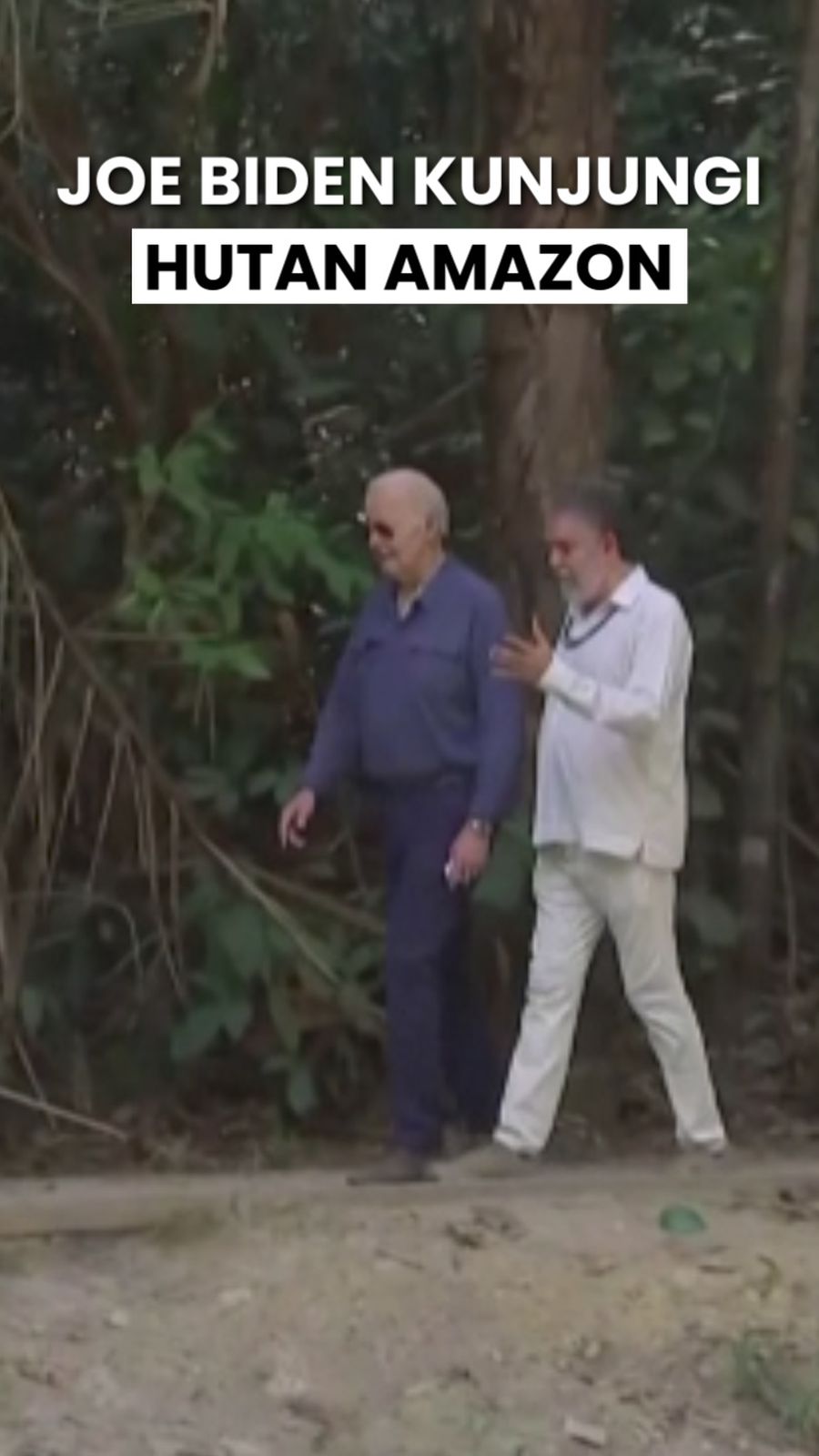 Video Joe Biden: Saya Presiden AS Pertama yang Mengunjungi Hutan Amazon