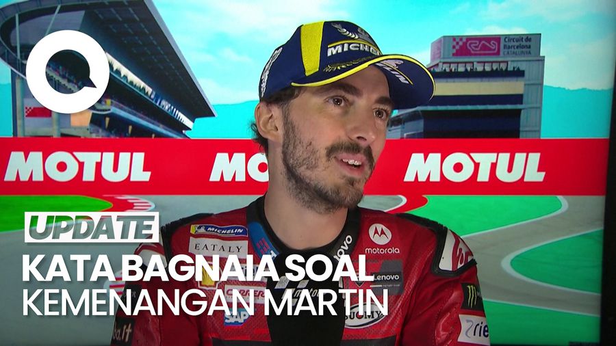 Video Martin Rebut Titel Juara MotoGP, Bagnaia: Dia Pantas Mendapatkannya