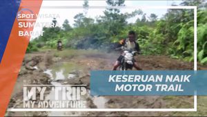 Serunya Perjalanan Naik Motor Trail ke Air Terjun Sumatera Barat