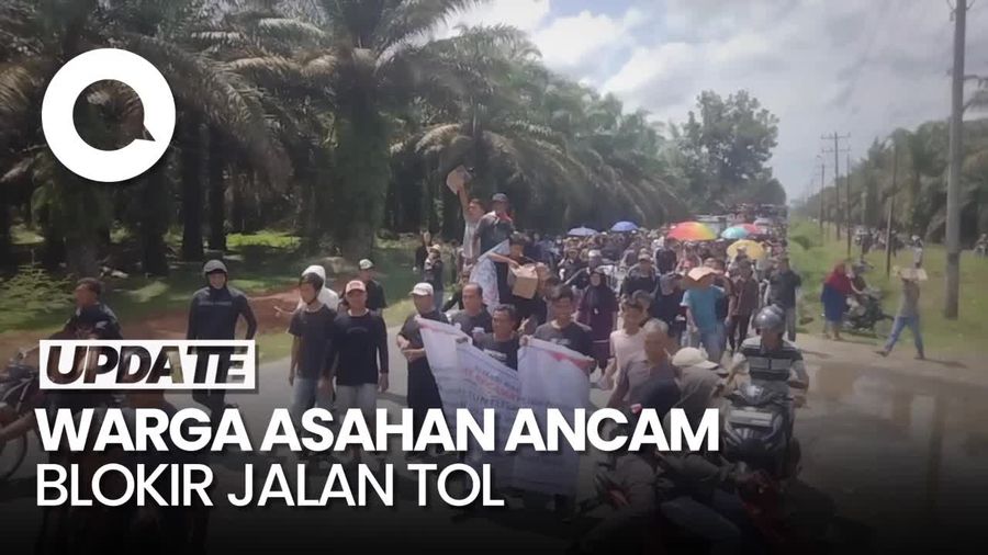 Video Warga Asahan Tantang Mulyono Cek Jalan Rusak