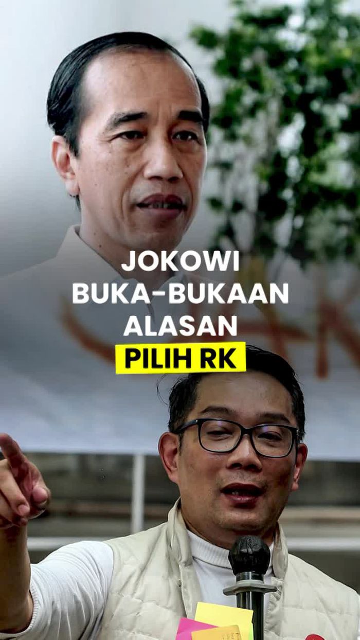 Video Jokowi: Kenapa Saya Ridwan Kamil? Karena Rekam Jejak
