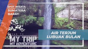 Meinkmati Pesona Air Terjun Lubuak Bulan, Sumatera Barat