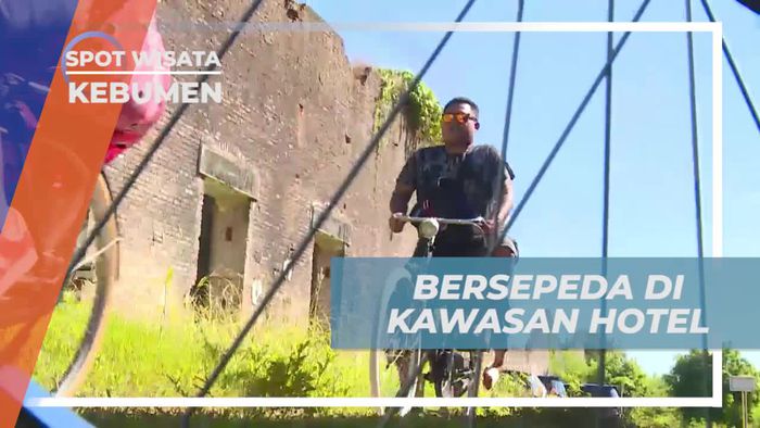Bersepeda Seru di Area Hotel, Kebumen