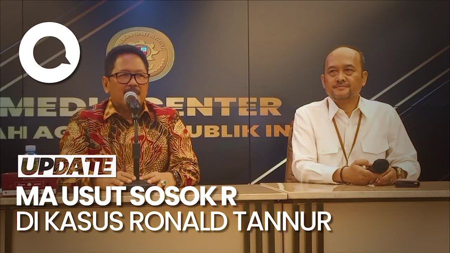 Video: MA Usut Sosok R Diduga Atur Susunan Hakim Kasus Ronald Tannur