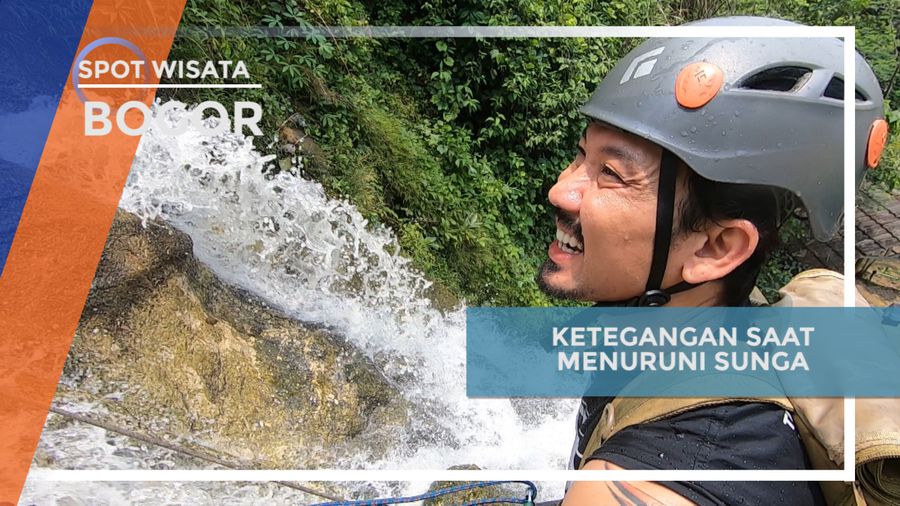  Menghadapi Ketegangan Saat Menuruni Sungai di Bogor