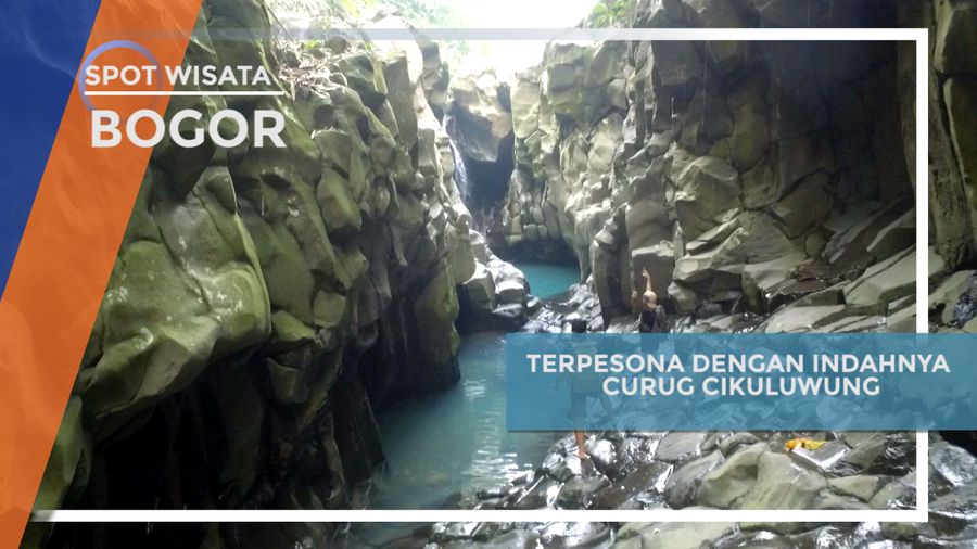 Terpesona oleh Keindahan Curug Cikuluwug di Bogor
