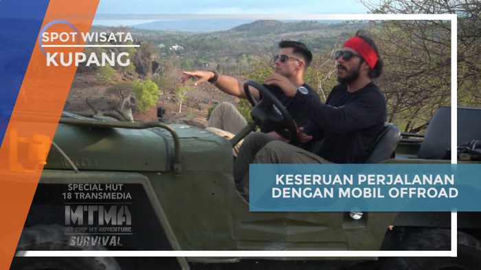Menghadapi Keseruan Perjalanan dengan Mobil Offroad di Kupang  