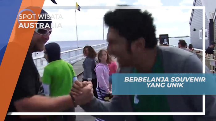 Berbelanja Souvenir Unik di Busselton Jetty, Australia  