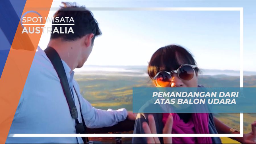 Menyaksikan Pemandangan Indah dari Balon Udara di Gold Coast, Australia  