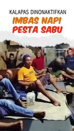 Video: Kalapas di Sumsel Dinonaktifkan Imbas Viral Napi Pesta Sabu