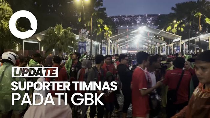 Video: GBK Memerah Jelang Laga Indonesia vs Arab Saudi
