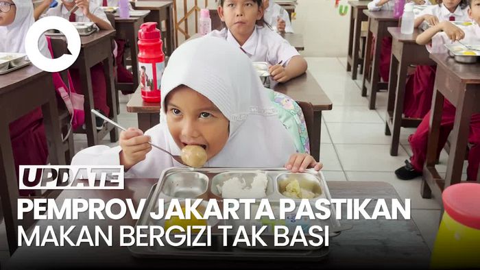  Video: Pemprov Jakarta Pastikan Makan Bergizi Gratis Tak Basi saat Diterima Siswa