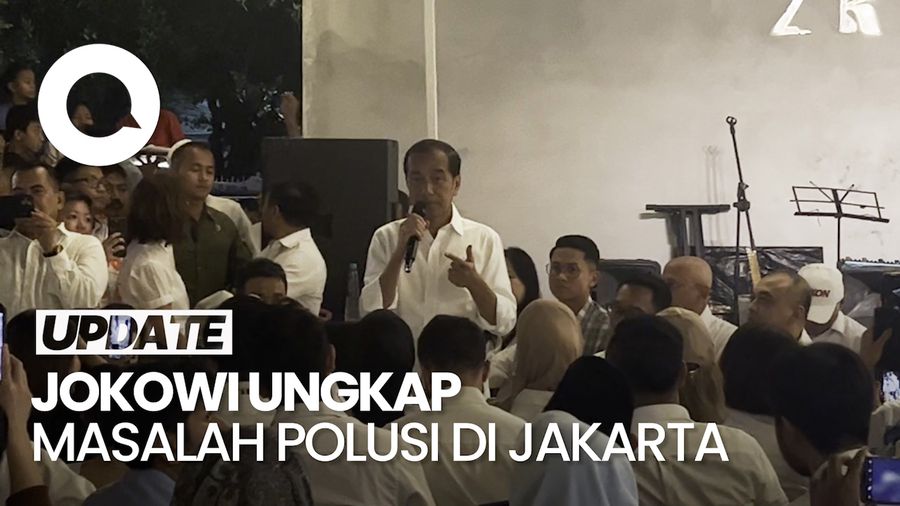 Video Jokowi Sebut Masalah Polusi Jakarta Paling Sulit Diatasi