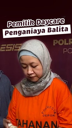 Video Meita Penganiaya Balita di Depok Dituntut 1,5 Tahun Bui