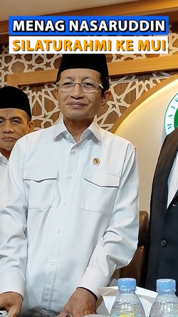 Video Menag Nasaruddin Sowan ke MUI: Datang Sebagai Anak