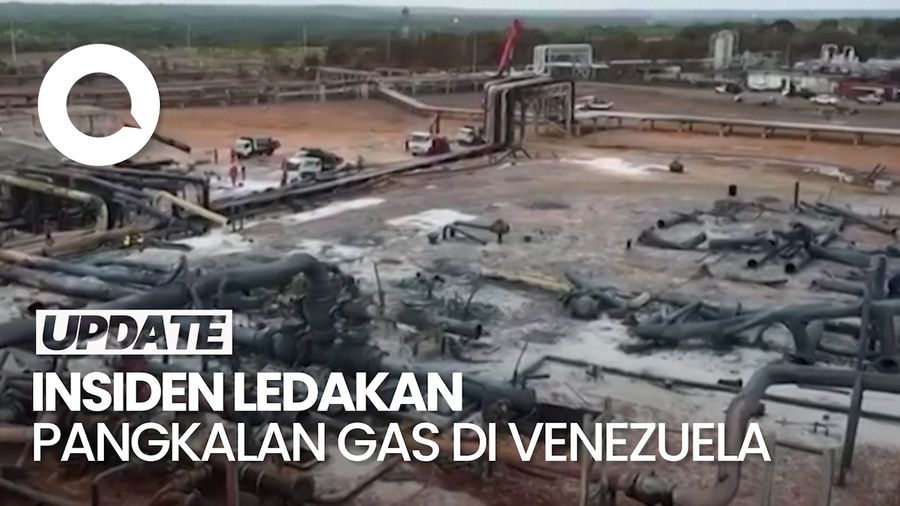 Video: Pangkalan Gas Terbesar Venezuela Meledak, 11 Orang Jadi Tersangka
