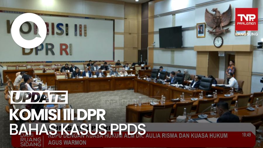 Video Pertemuan Komisi III DPR dengan Pihak dr Aulia Risma Bahas Kasus PPDS 