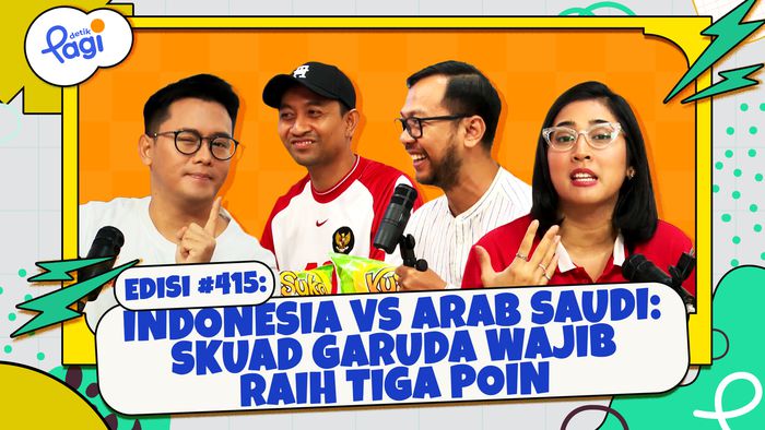 Indonesia vs Arab Saudi: Skuad Garuda Wajib Raih Tiga Poin