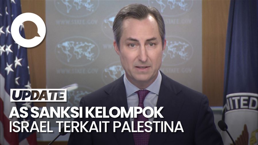 Video: AS Beri Sanksi Kelompok Pemukim Israel Atas Kekerasan di Tepi Barat