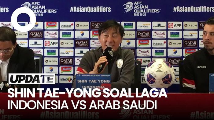 Video: Shin Tae-yong Pede Timnas Indonesia Menang Lawan Arab Saudi