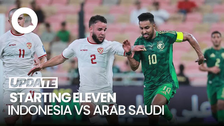 Video Prediksi Starting Eleven Timnas Indonesia Vs Arab Saudi