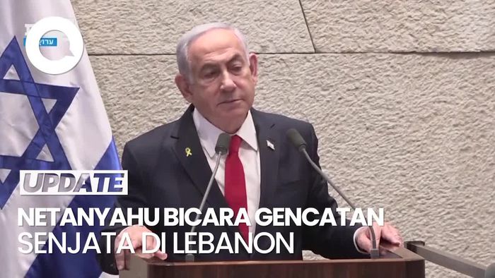 Video Netanyahu: Kami Sedang Bicarakan Negosiasi Gencatan Senjata di Lebanon