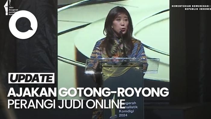 Video Menkomdigi Bicara Peran Jurnalis dalam Perangi Judi Online