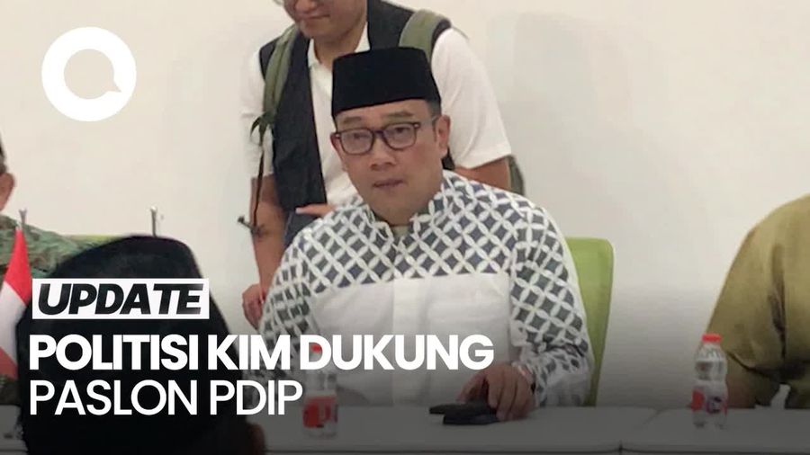 Video: Kata RK soal Isu Politisi KIM Dukung Paslon PDIP
