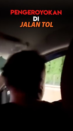 Video: Sopir Taksi Online Dikeroyok di Tol Jakbar, Pelaku Diburu
