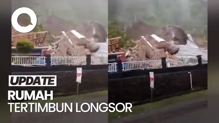 Video Detik-detik Rumah di Purworejo Tertimbun Longsor, 3 Orang Tewas 1 Masih Dicari