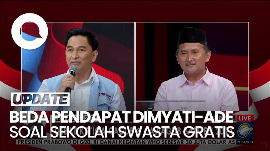 Video Dimyati Janji Gratiskan Sekolah Swasta, Ade: Anggaran dari Mana?
