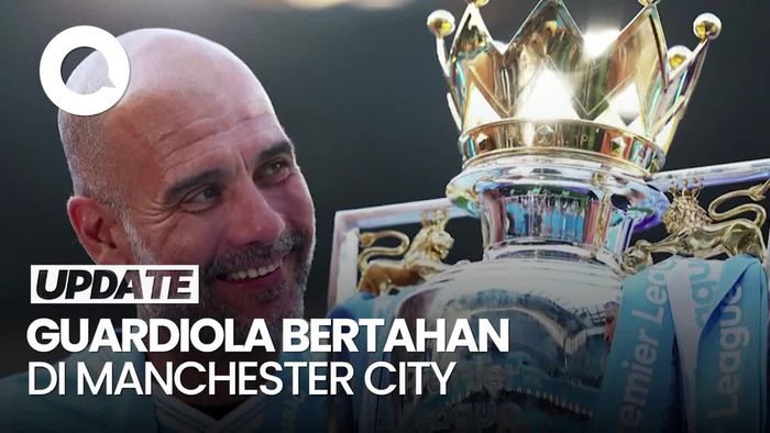 Video: Pep Guardiola Perpanjang Kontrak di Man City hingga 2026