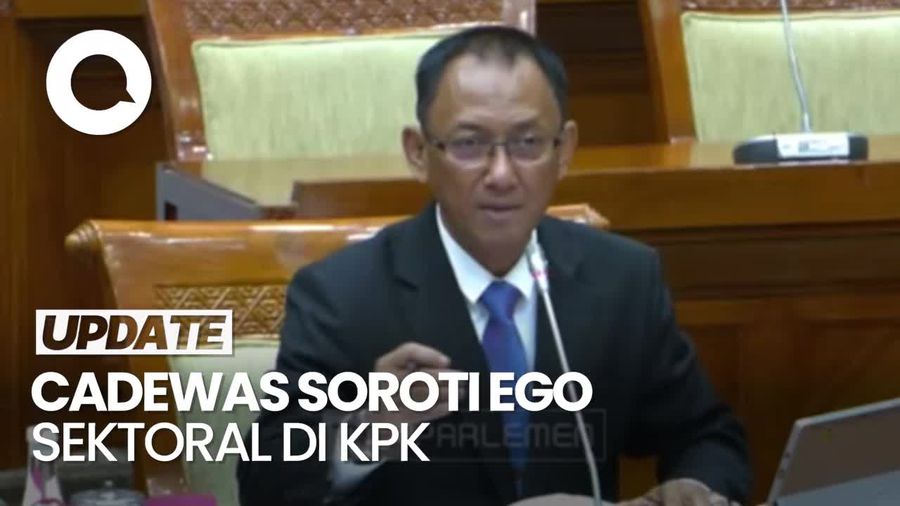 Video: Cadewas Mirwazi Soroti Ego Sektoral di KPK: Pimpinan Merasa Paling Jago