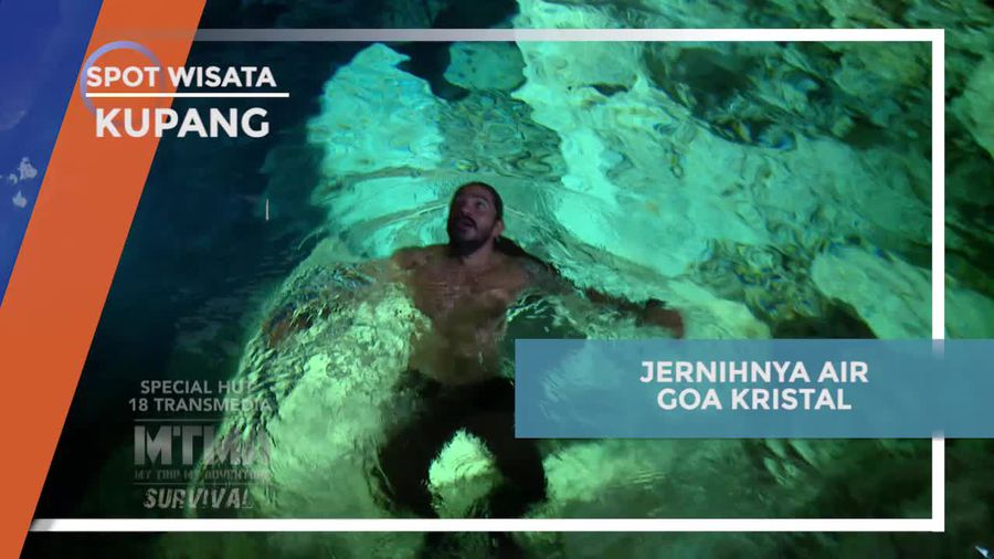 Terpesona dengan Kejernihan Air Goa Kristal di Kupang