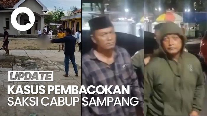 Video Wajah 2 Pelaku Pembacokan Saksi Cabup Sampang saat Ditangkap