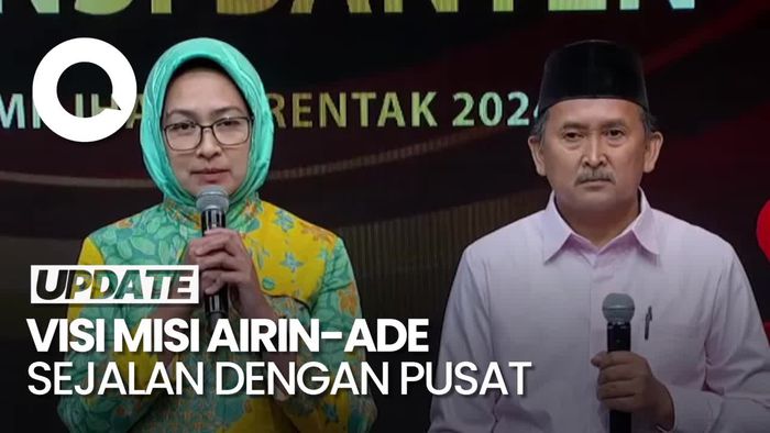 Video: Airin-Ade Tegaskan Visi-Misinya Sejalan dengan Pemerintah Pusat