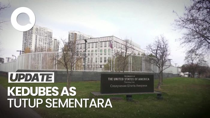 Video: AS Tutup Kedubes di Ukraina Menyusul Ancaman Serangan Udara Rusia