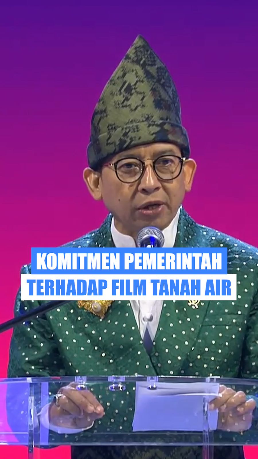 Video: Di Malam FFI 2024, Fadli Zon Ingatkan Film Sebagai Alat Pendidikan