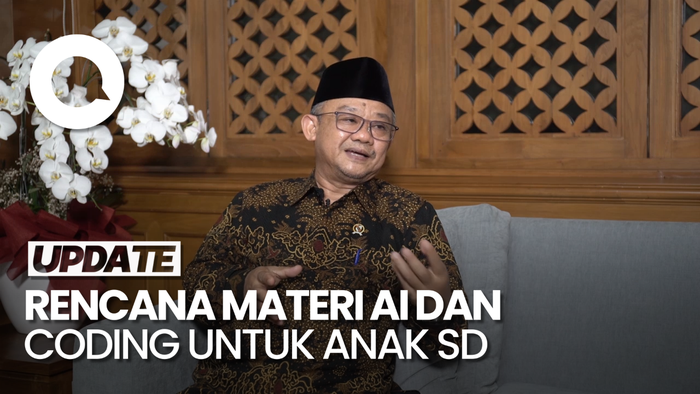 Video Materi AI-Coding untuk Anak SD Mulai Kelas Berapa? Ini Kata Mendikdasmen