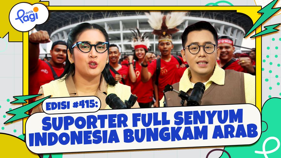 Suporter Full Senyum Indonesia Bungkam Arab Saudi 2-0