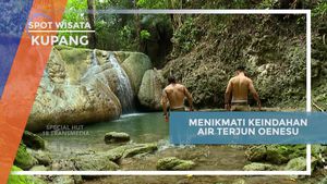 Menikmati Keindahan Air Terjun Oenesu di Kupang