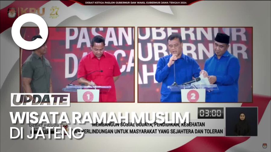 Video: Luthfi Mau Kembangkan Wisata Ramah Muslim di Jateng