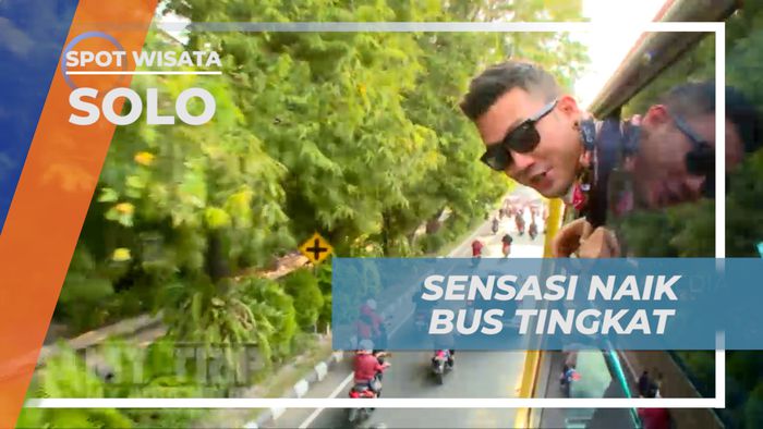 Sensasi Berkeliling Kota Solo dengan Bus Tingkat