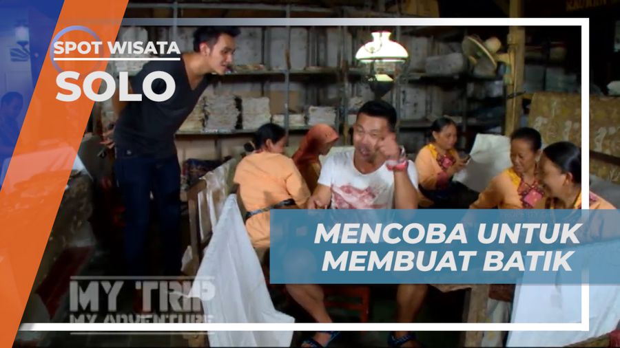 Mencoba Membuat Batik di Kampung Kauman, Solo